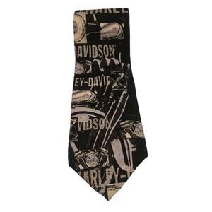 Harley-Davidson Ralph Marlin & Co Neck Tie 100% Silk